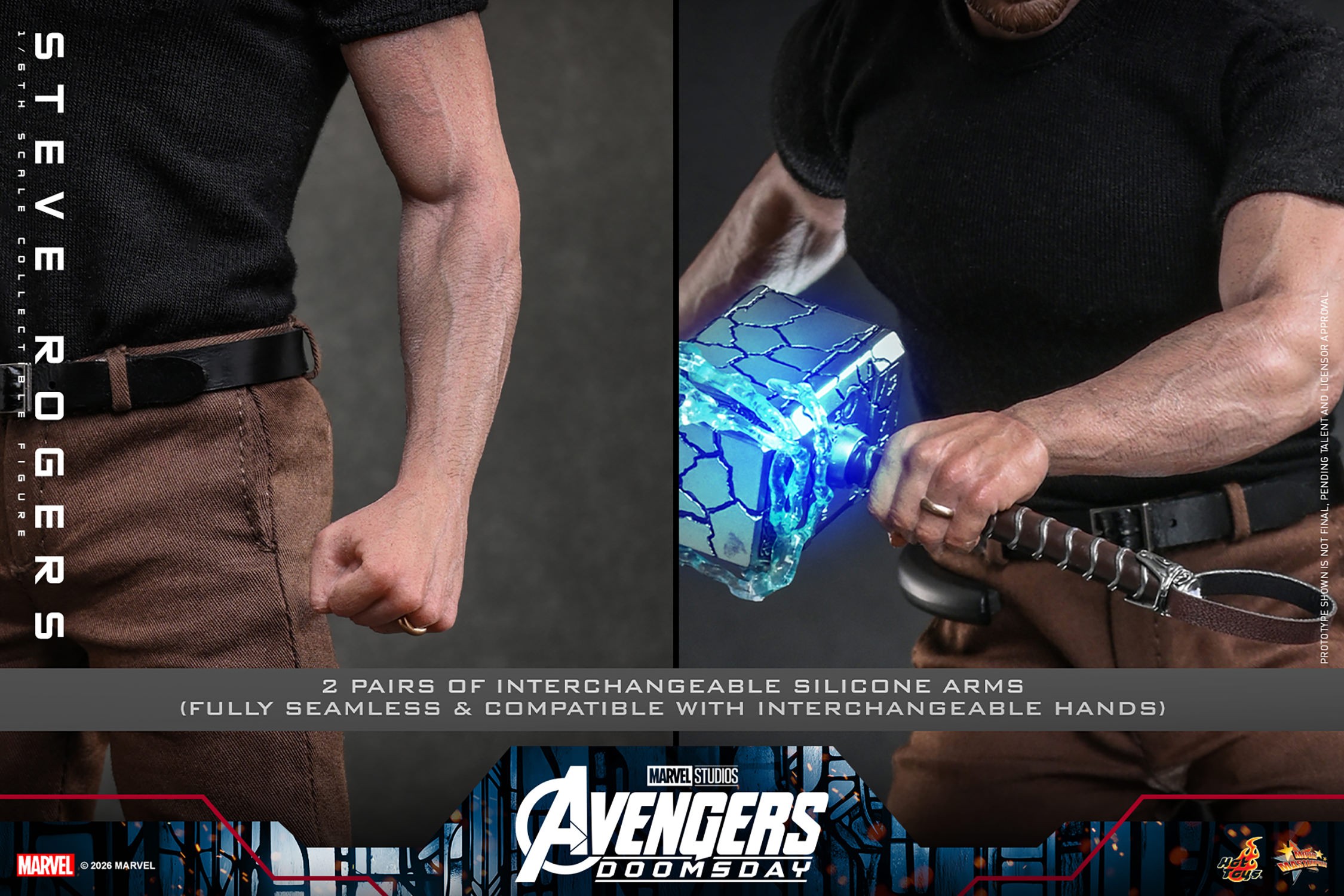 Marvel Steve Rogers Sixth Scale Figure  Collector Edition (Prototype Shown) View 15