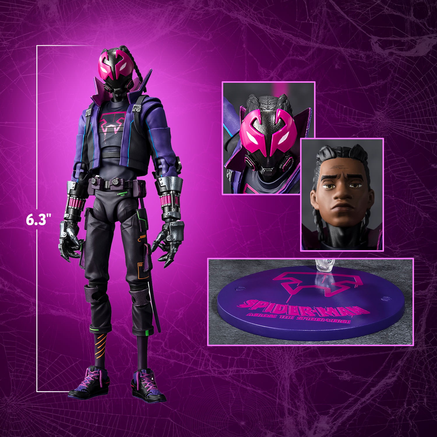 Marvel Miles G. Morales -42 Miles on the Prowler's Path- Action Figure  (Prototype Shown) View 2
