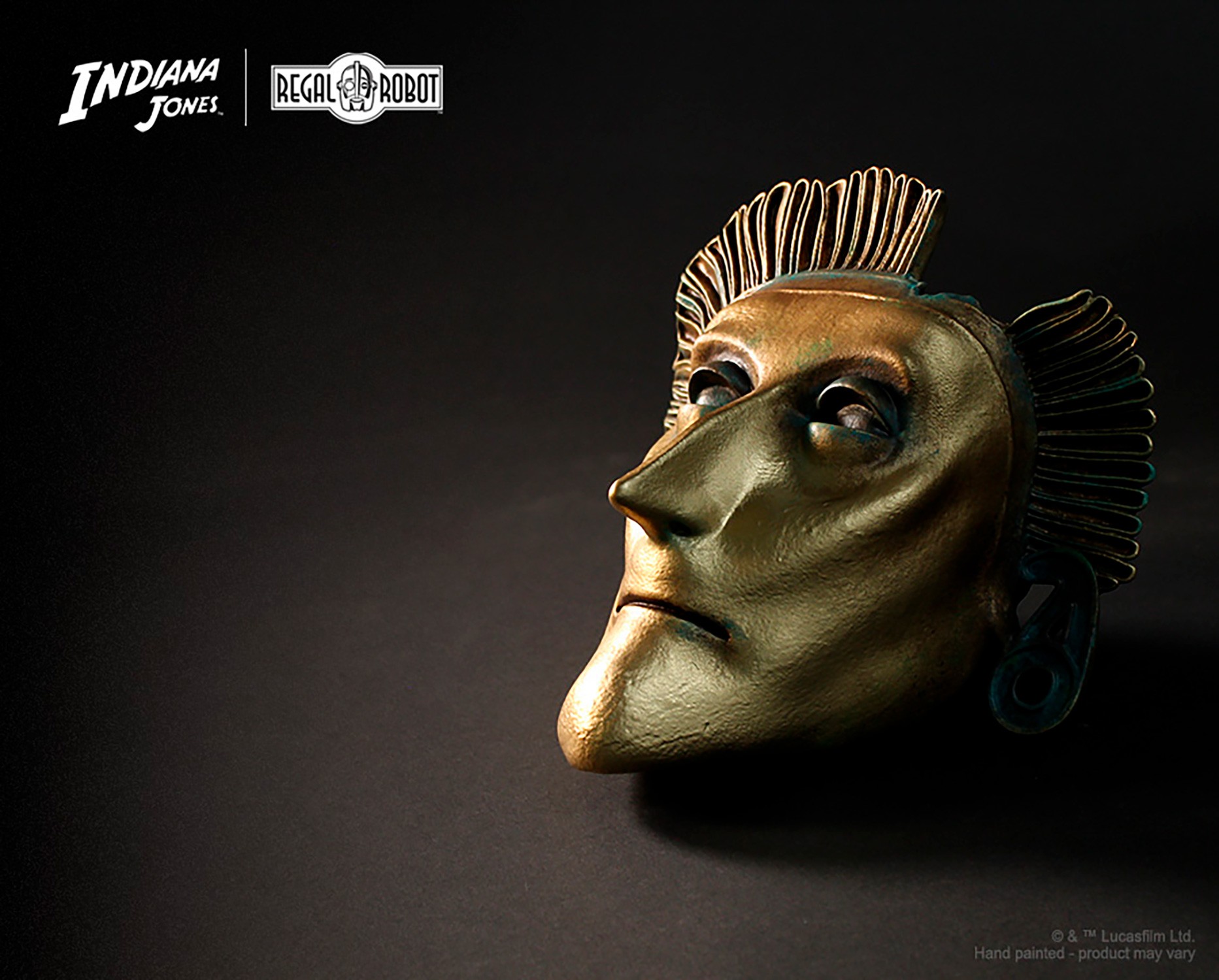Indiana Jones Mask of Francisco de Orellana Wall Decor  (Prototype Shown) View 6
