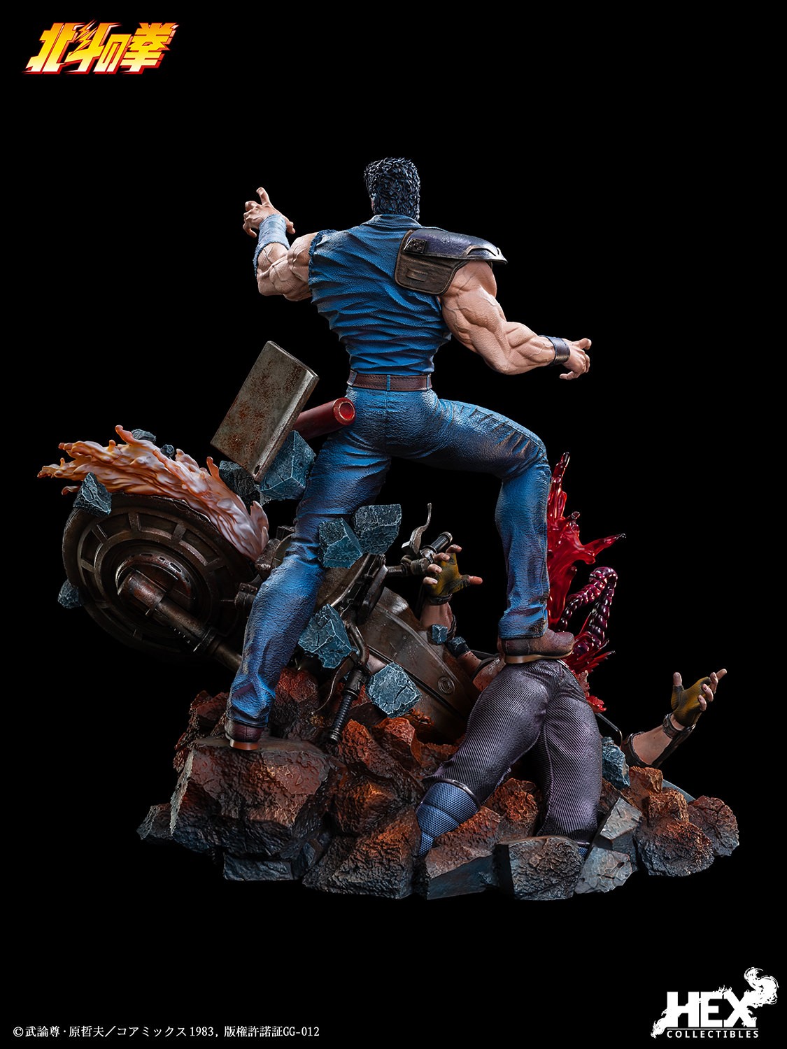 Fist of the North Star Kenshiro Statues  (Prototype Shown) View 8