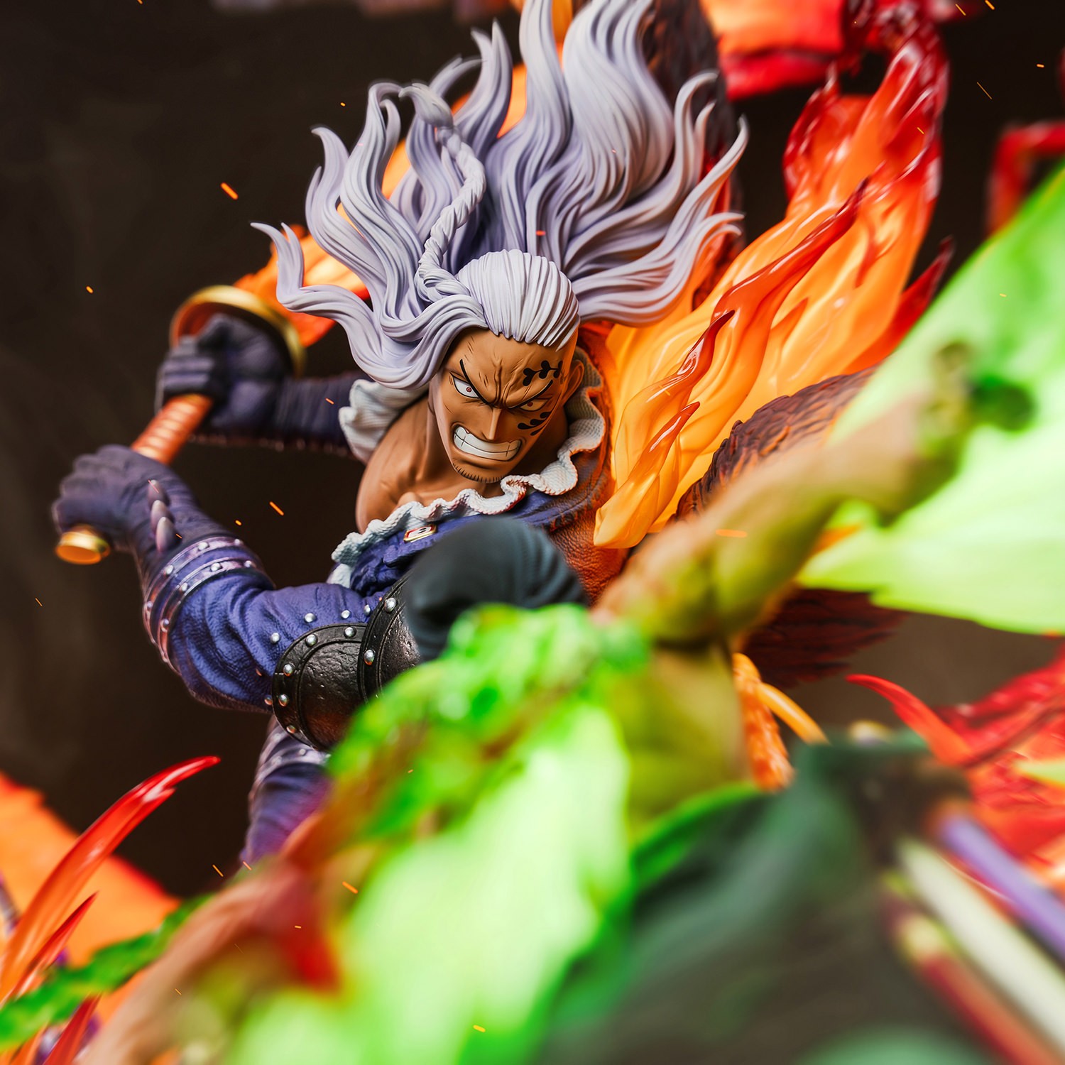 One Piece Zoro vs. King Statues  (Prototype Shown) View 5