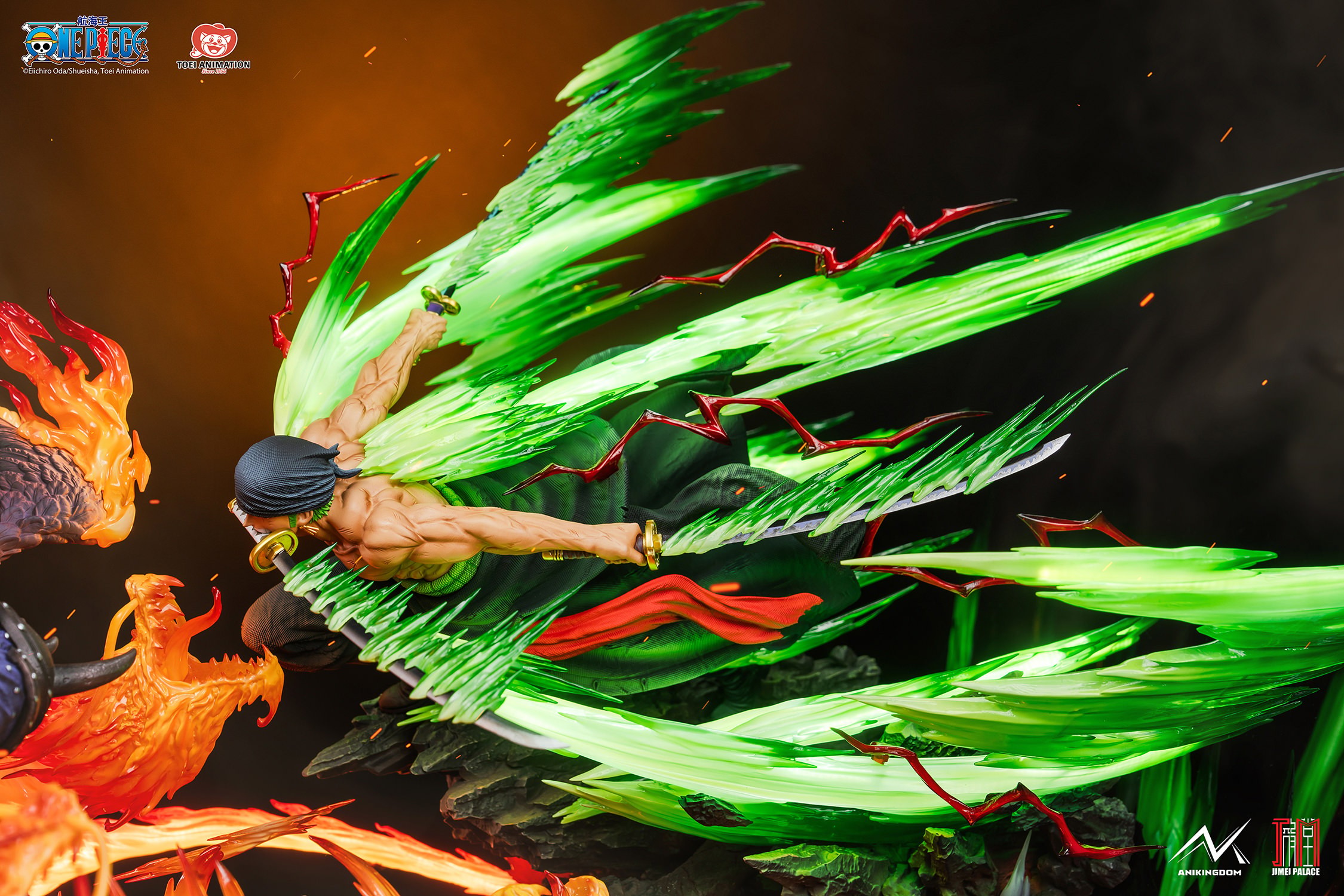 One Piece Zoro vs. King Statues  (Prototype Shown) View 9