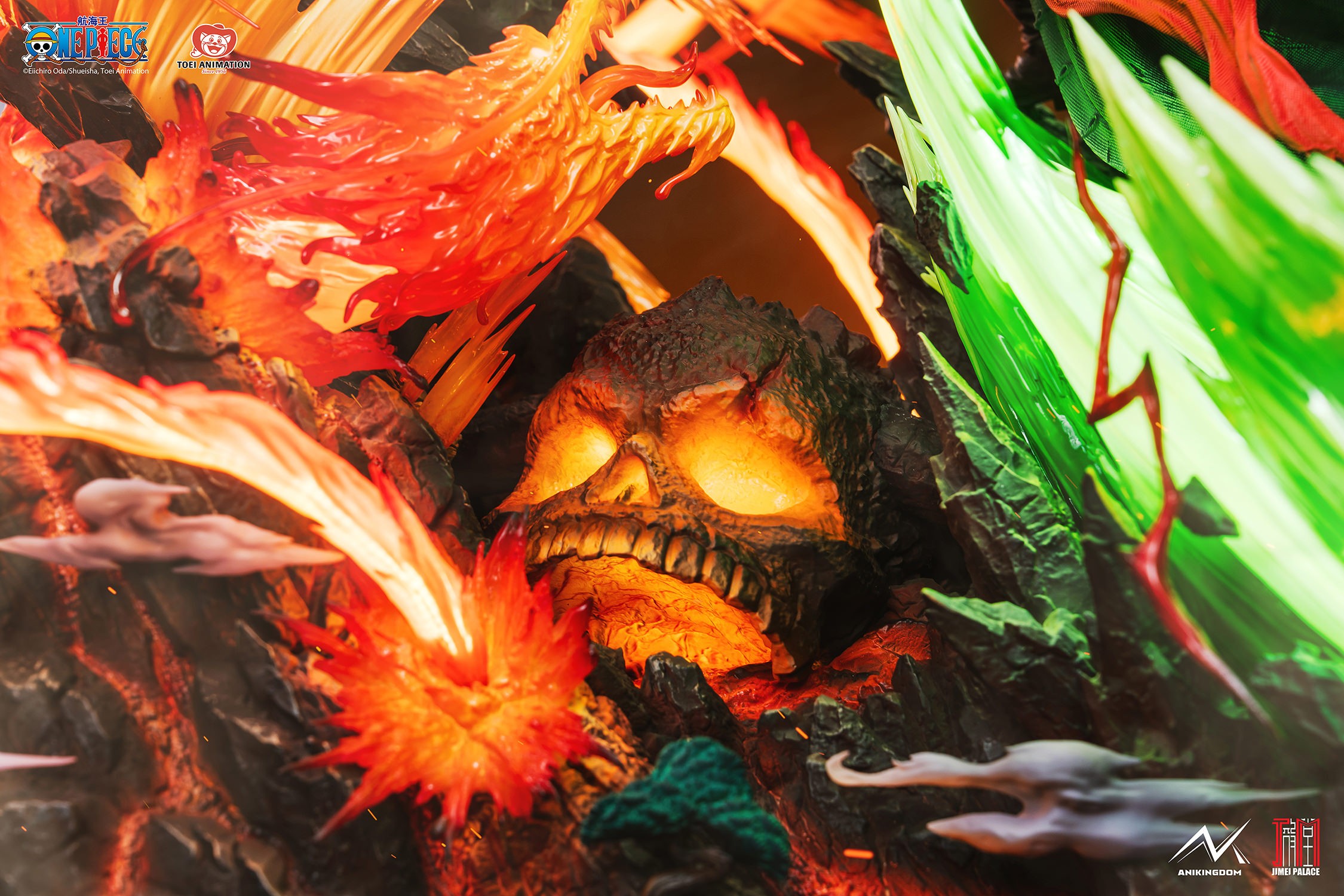 One Piece Zoro vs. King (Illuminated Version) Statues  (Prototype Shown) View 8