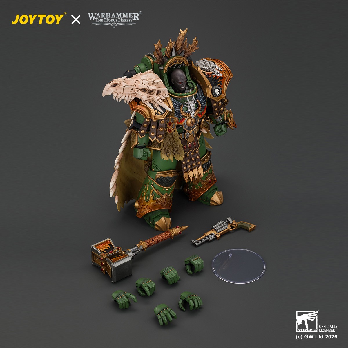 Warhammer 40K Vulkan, Primarch of the XVIIIth Legion Action Figure  (Prototype Shown) View 7