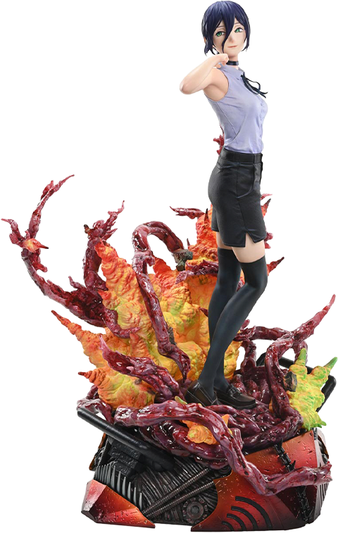 Chainsaw Man REZE/BOMB (Deluxe Bonus Version) Quarter Scale Statue  (Prototype Shown) View 13