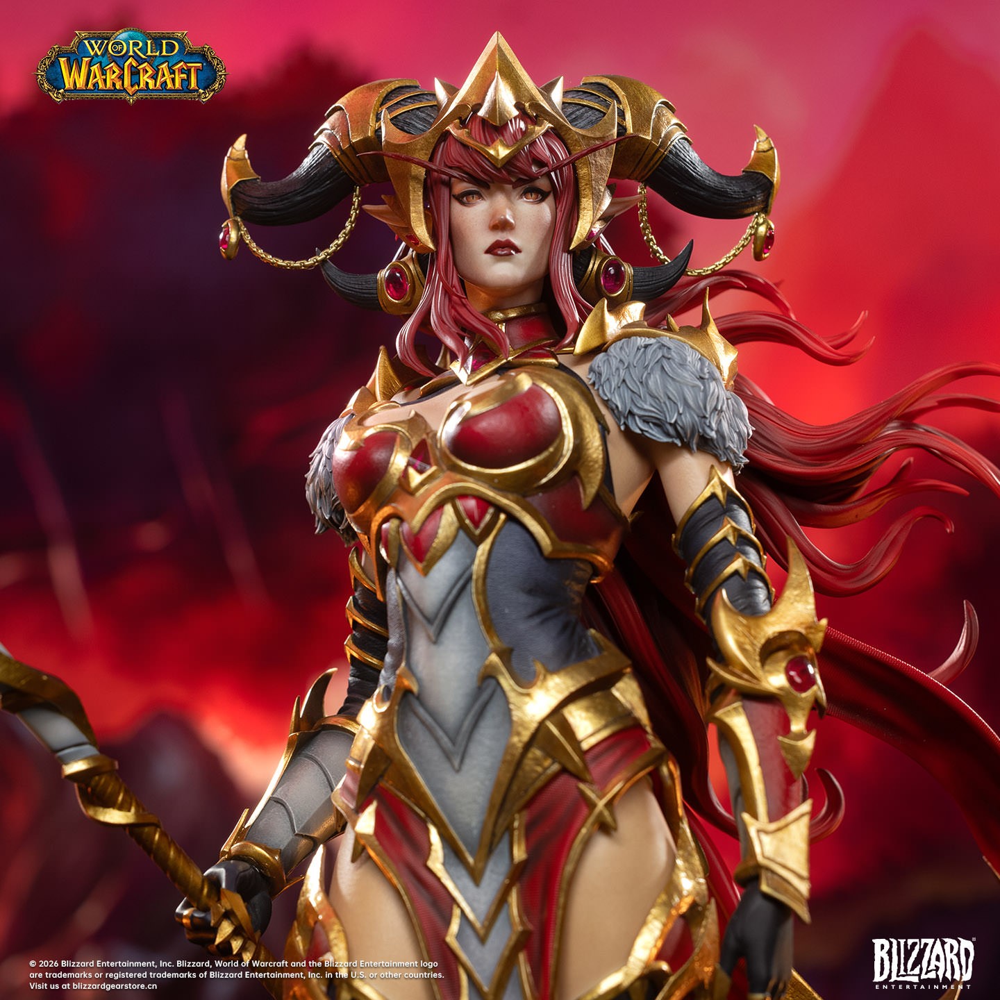 Warcraft Alexstrasza Statues  (Prototype Shown) View 3