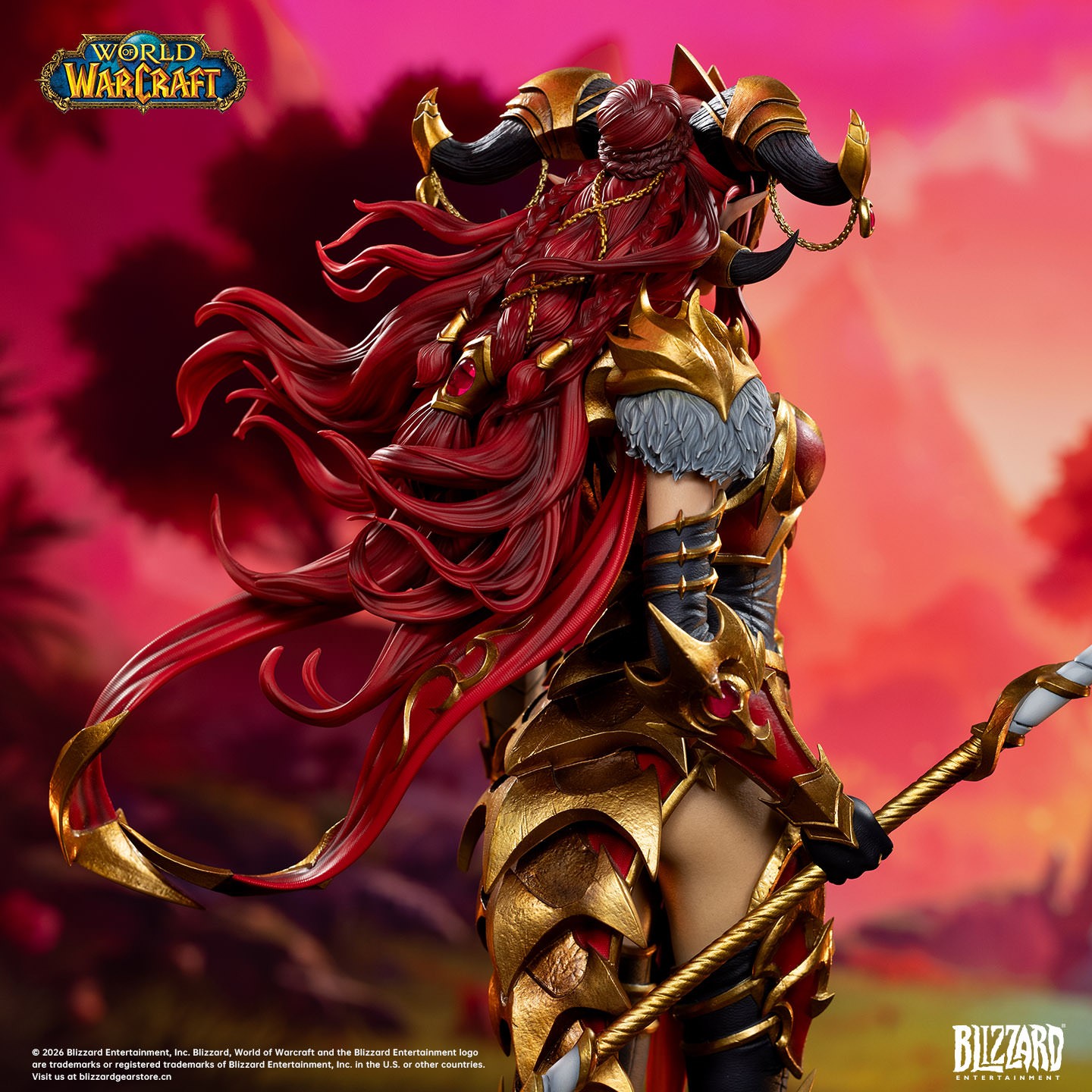 Warcraft Alexstrasza Statues  (Prototype Shown) View 4