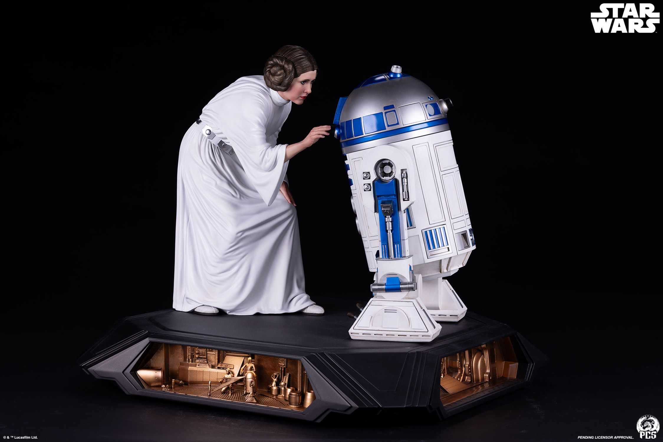 Star Wars Princess Leia Statues  (Prototype Shown) View 9