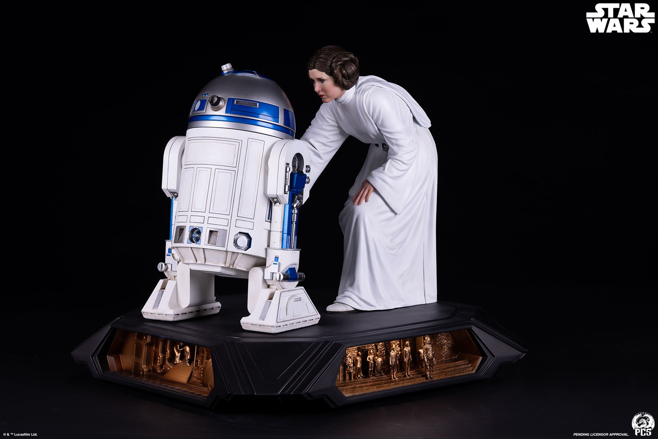 Star Wars Princess Leia Statues  (Prototype Shown) View 11