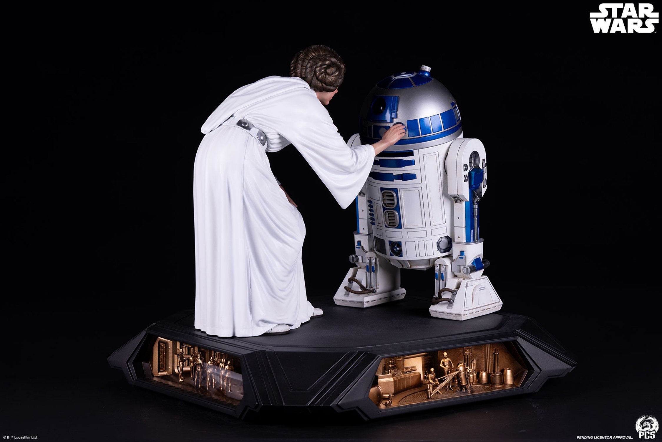 Star Wars Princess Leia Statues  (Prototype Shown) View 14