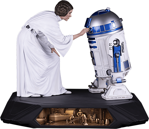 Star Wars Princess Leia Statues  (Prototype Shown) View 16
