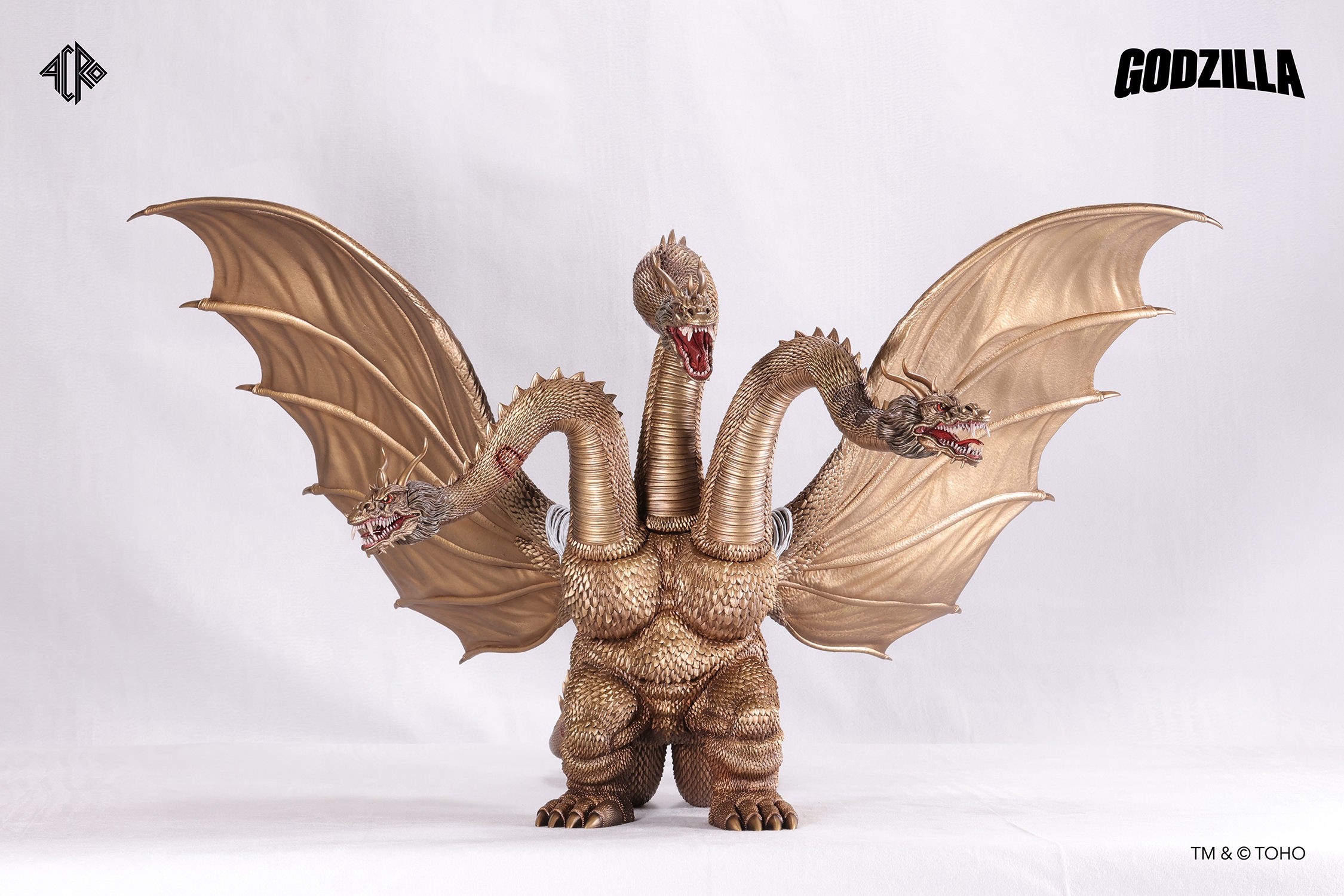 Godzilla King Ghidorah Vinyl Collectible  (Prototype Shown) View 7