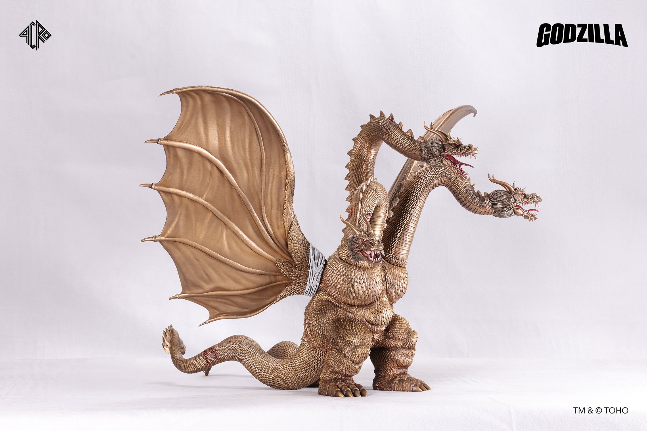 Godzilla King Ghidorah Vinyl Collectible  (Prototype Shown) View 11