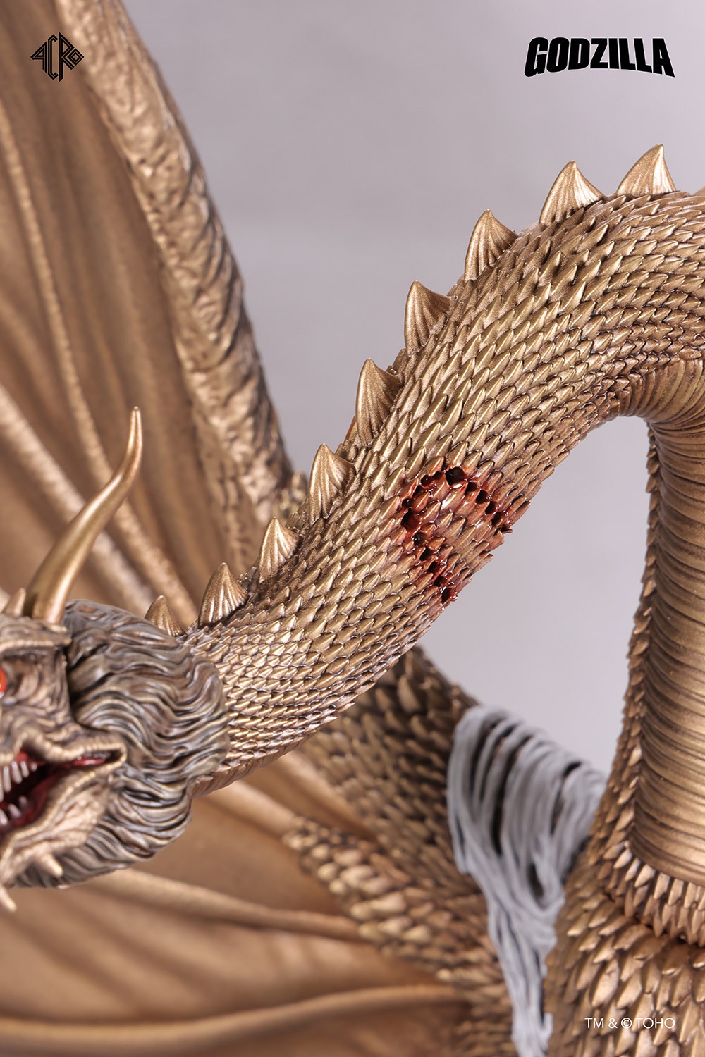 Godzilla King Ghidorah Vinyl Collectible  (Prototype Shown) View 13
