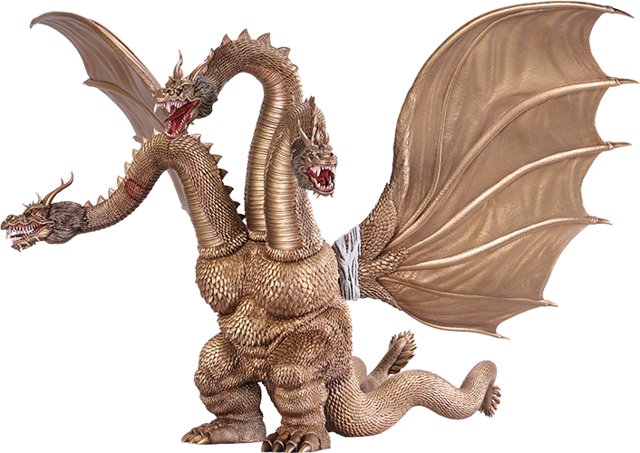 Godzilla King Ghidorah Vinyl Collectible  (Prototype Shown) View 17