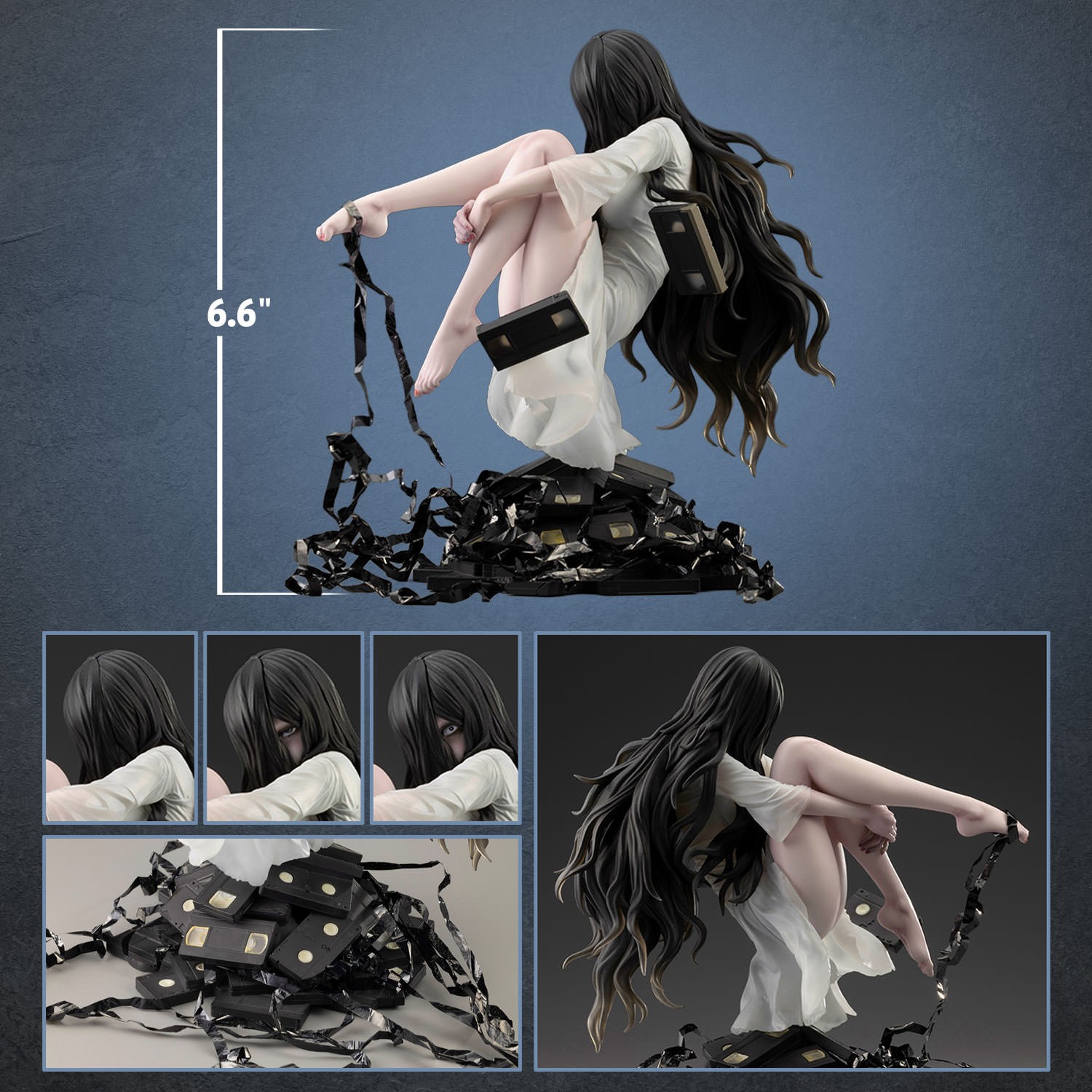 Sadako Sadako Bishoujo (rerun) Statues  (Prototype Shown) View 2