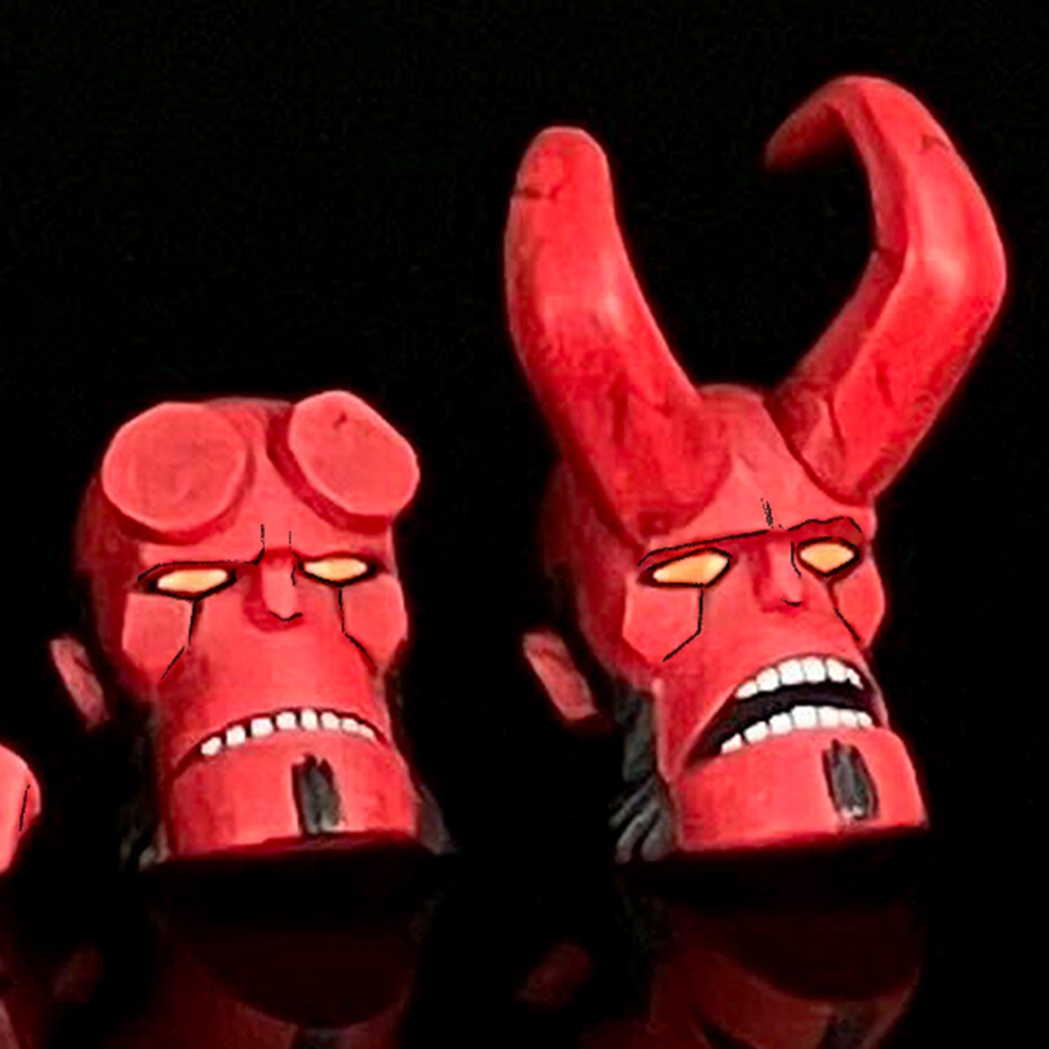 Hellboy Hellboy (Box Full of Evil) Bundle Pack Action Figure  (Prototype Shown) View 5