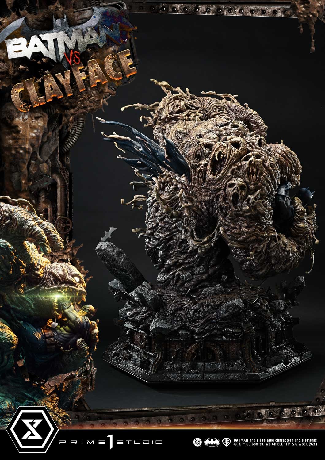 DC Comics Batman vs Clayface Quarter Scale Statue  Collector Edition (Prototype Shown) View 10