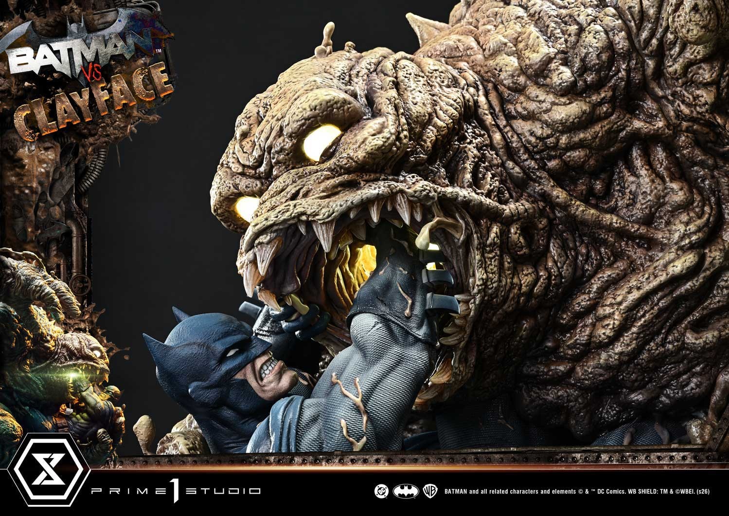 DC Comics Batman vs Clayface Quarter Scale Statue  Collector Edition (Prototype Shown) View 12