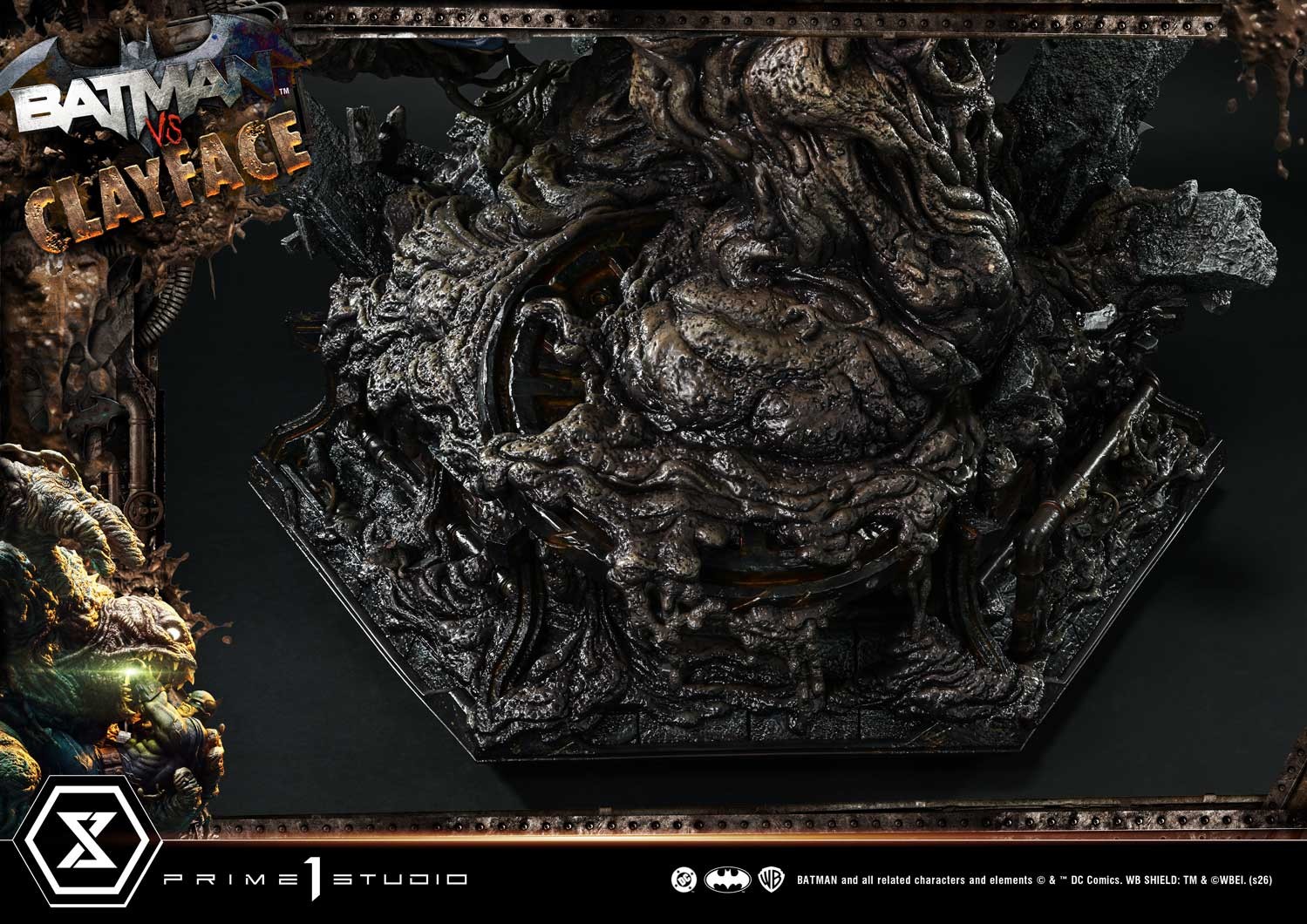 DC Comics Batman vs Clayface Quarter Scale Statue  Collector Edition (Prototype Shown) View 16