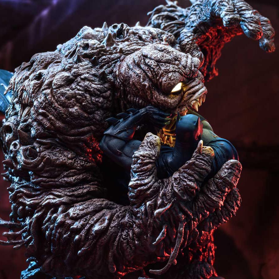 DC Comics Batman vs Clayface (Deluxe Bonus Version) Quarter Scale Statue  (Prototype Shown) View 5