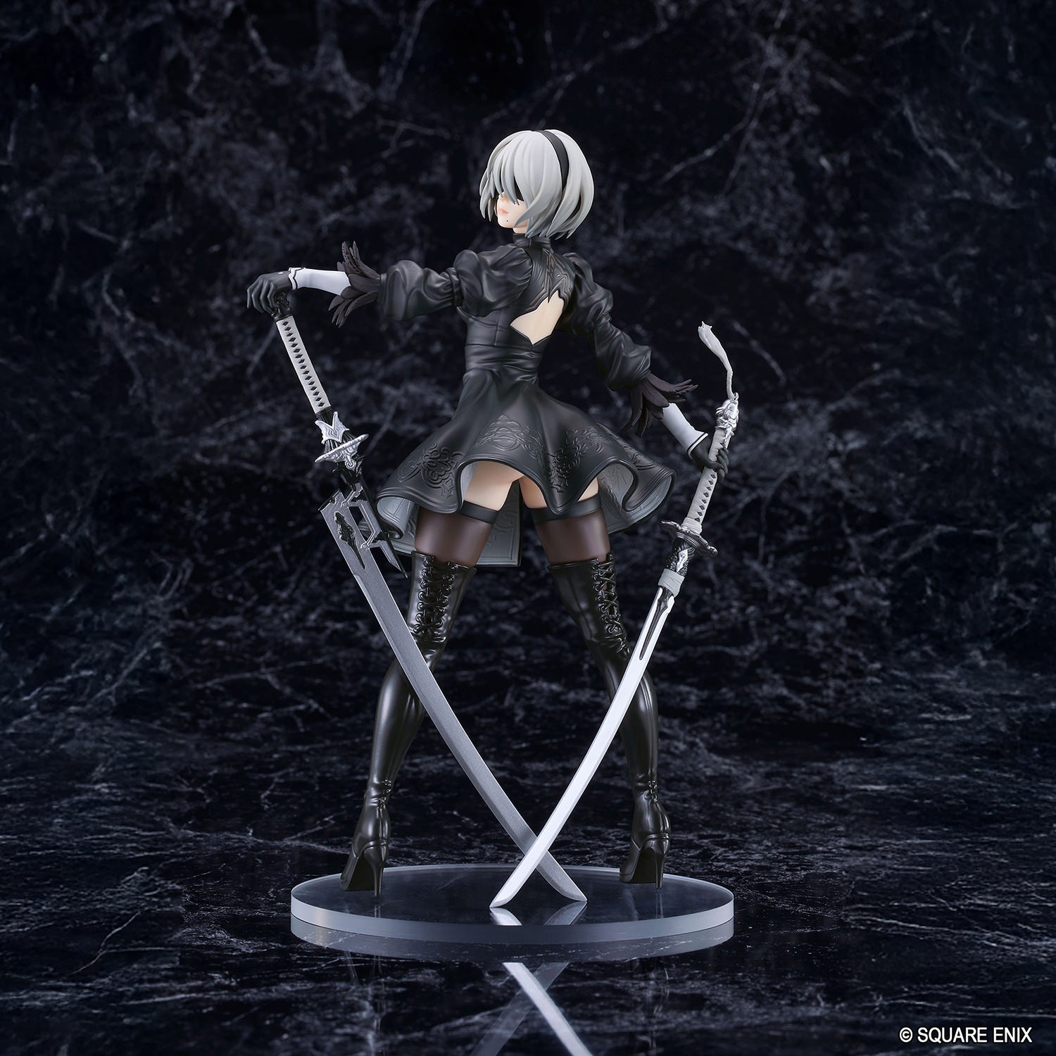 NieR: Automata 2B (YoRHa No.2 Type B) Collectible Figure  (Prototype Shown) View 1