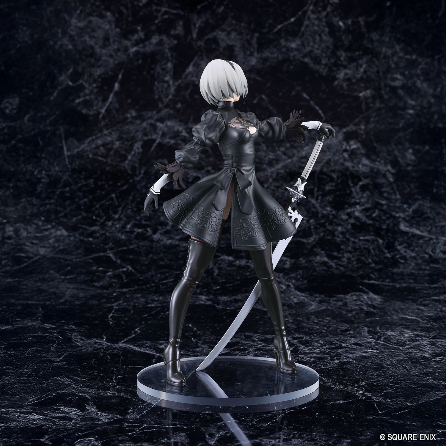 NieR: Automata 2B (YoRHa No.2 Type B) Collectible Figure  (Prototype Shown) View 8
