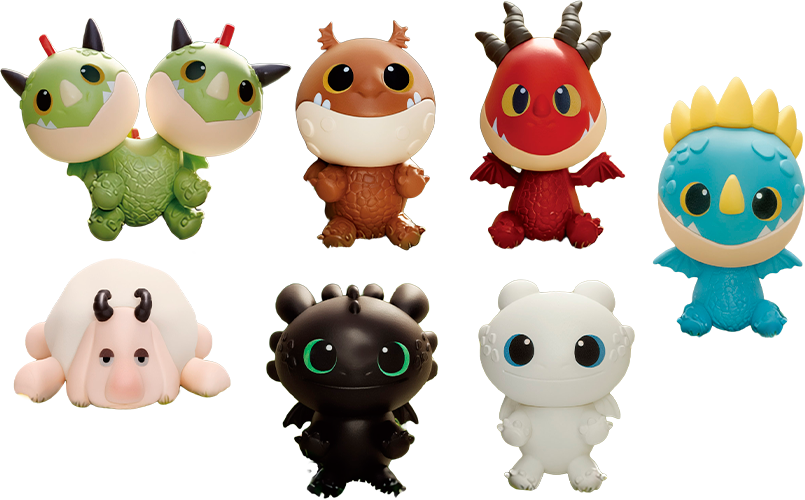 How to Train Your Dragon Guardian Series Blind Box Set  (Prototype Shown) View 7