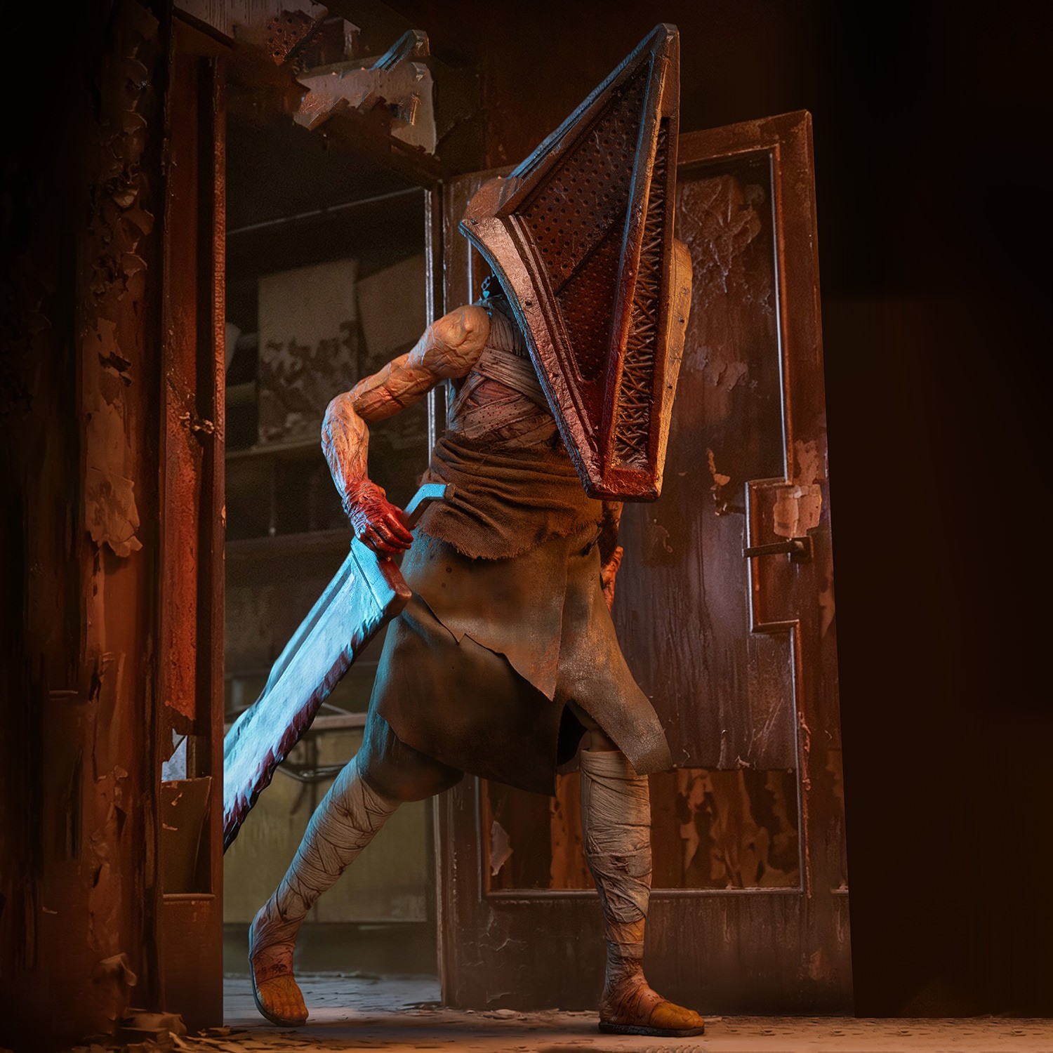 Silent Hill Pyramid Head (Deluxe Version) Sixth Scale Figure  (Prototype Shown) View 1