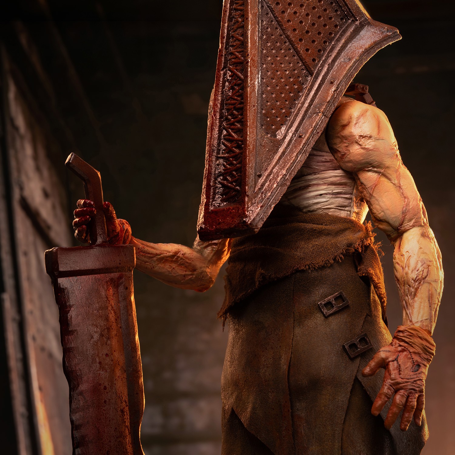 Silent Hill Pyramid Head (Deluxe Version) Sixth Scale Figure  (Prototype Shown) View 4