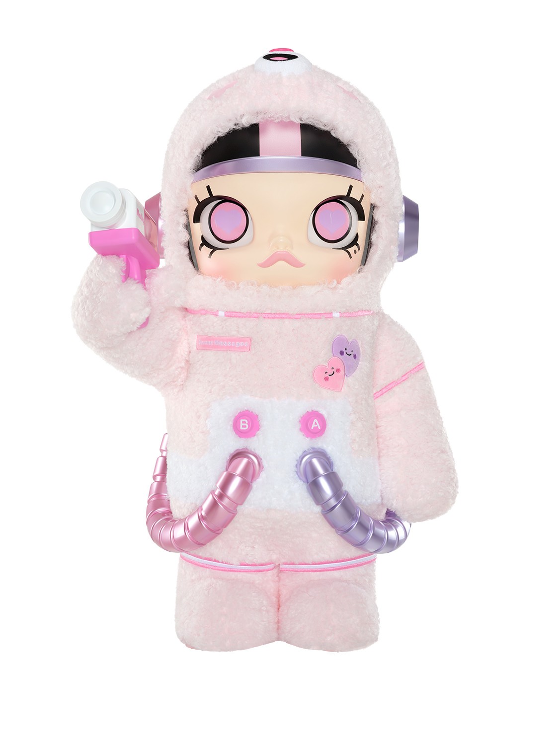 Molly x Care Bears MEGA SPACE MOLLY 1000% Sweet Messages Bear Collectible Figure  (Prototype Shown) View 7