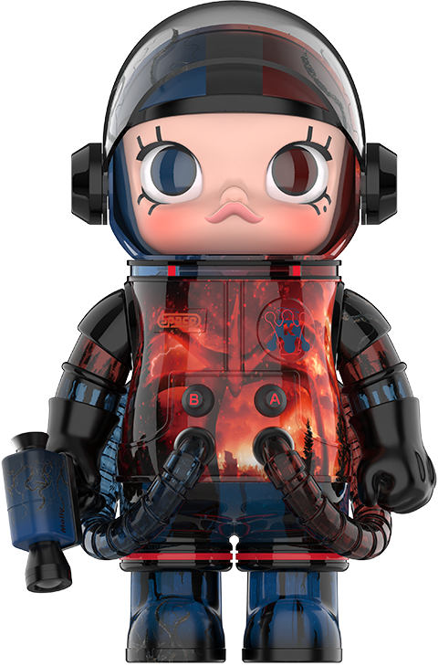 Molly x Stranger Things MEGA SPACE MOLLY 1000% Stranger Things Collectible Figure  (Prototype Shown) View 12