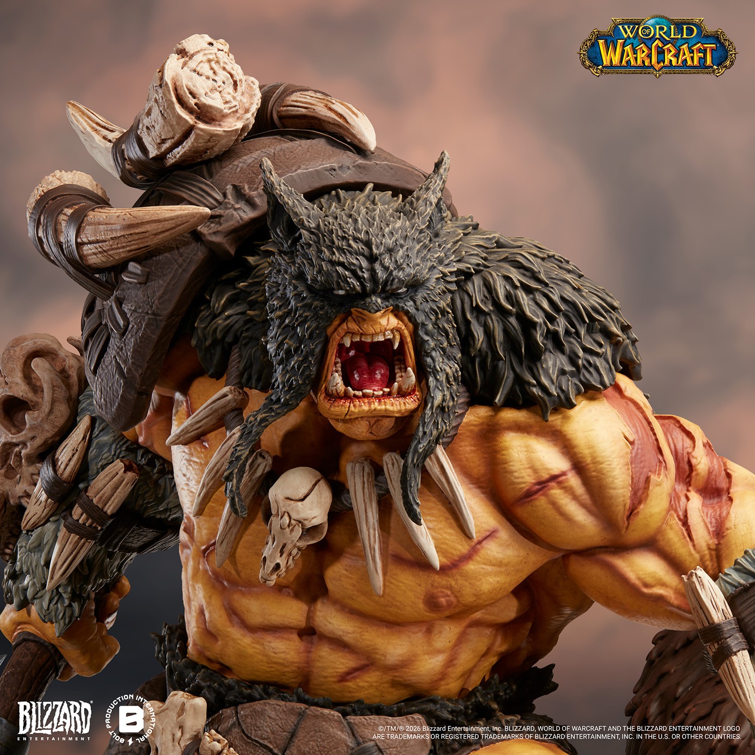 Warcraft Rexxar & Misha Statues  (Prototype Shown) View 5
