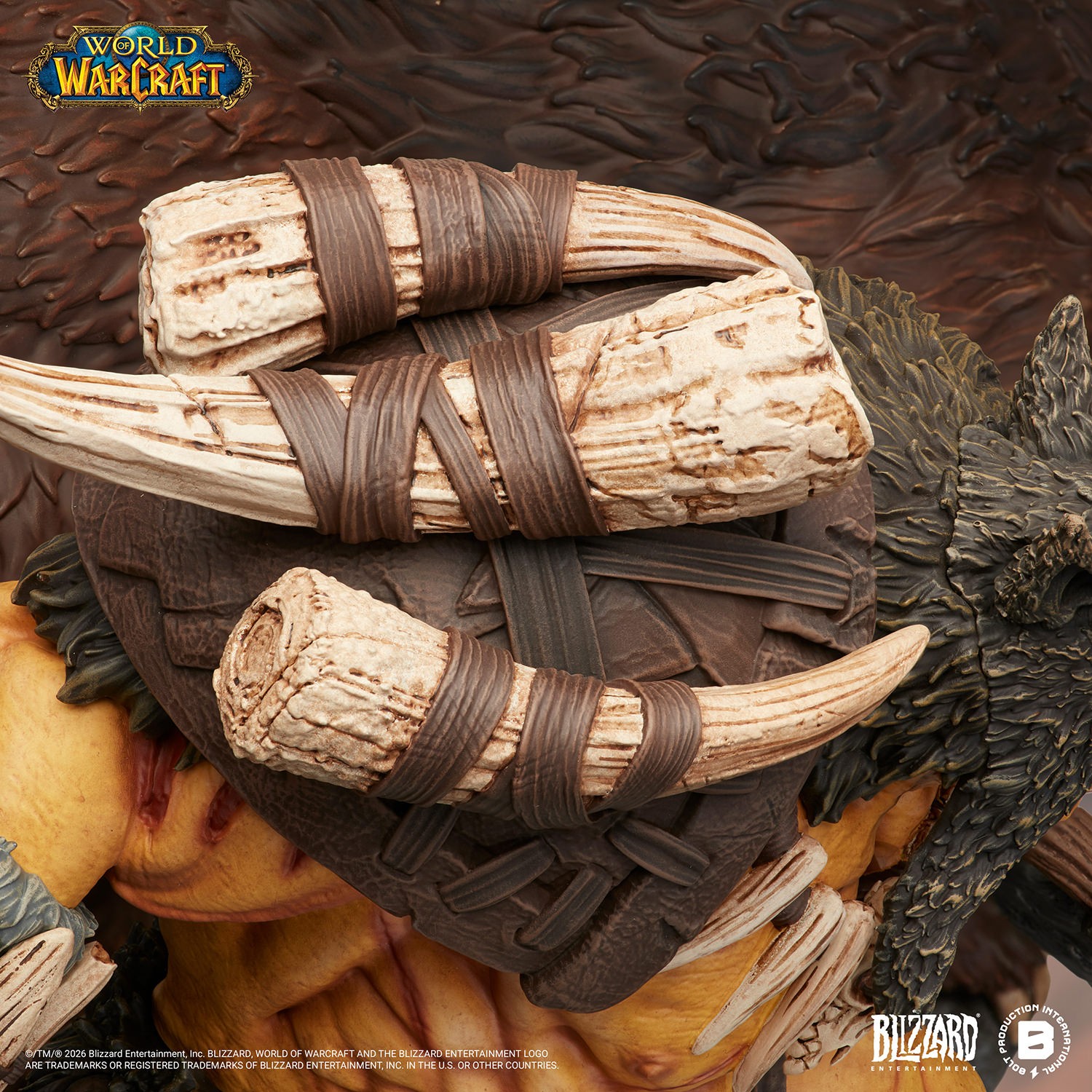 Warcraft Rexxar & Misha Statues  (Prototype Shown) View 12