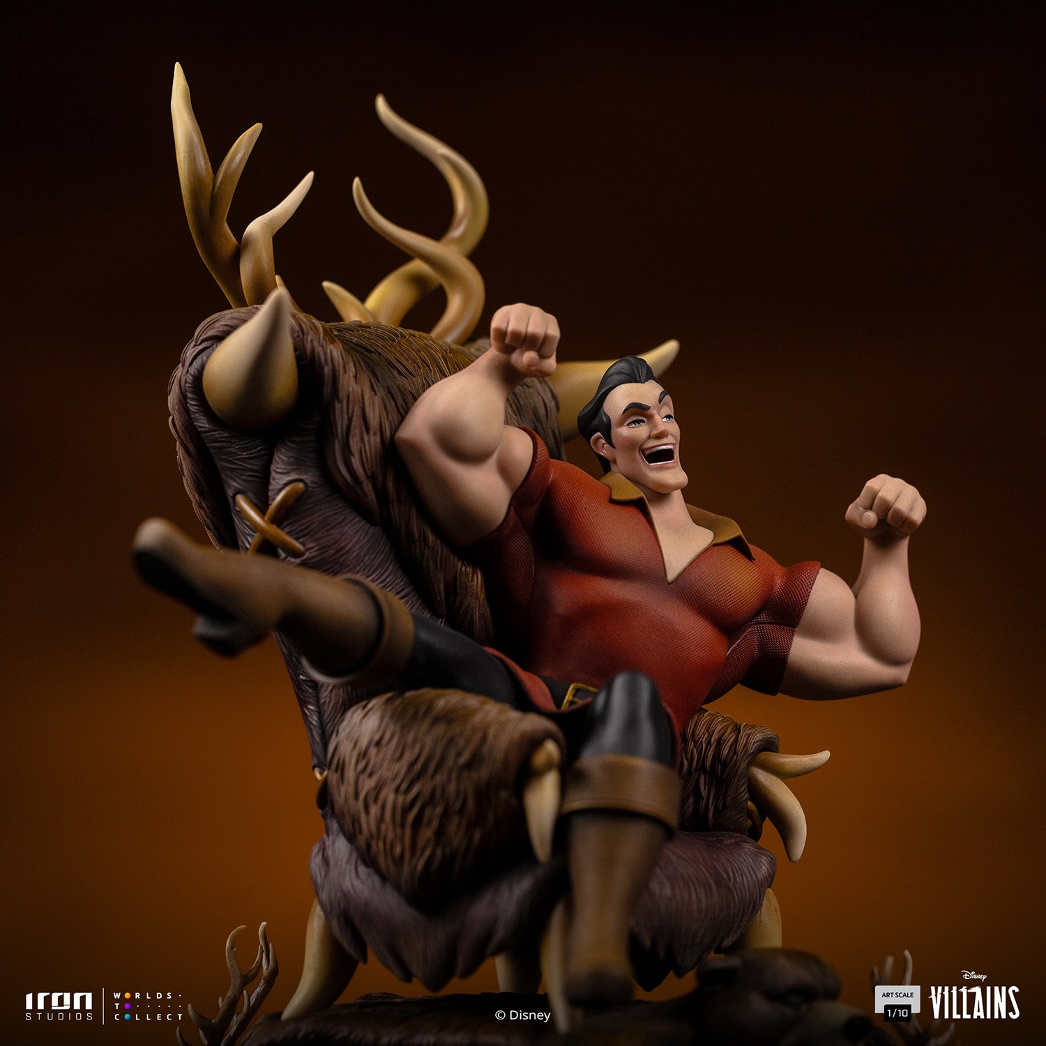 Disney Gaston Deluxe 1:10 Scale Statue  (Prototype Shown) View 2