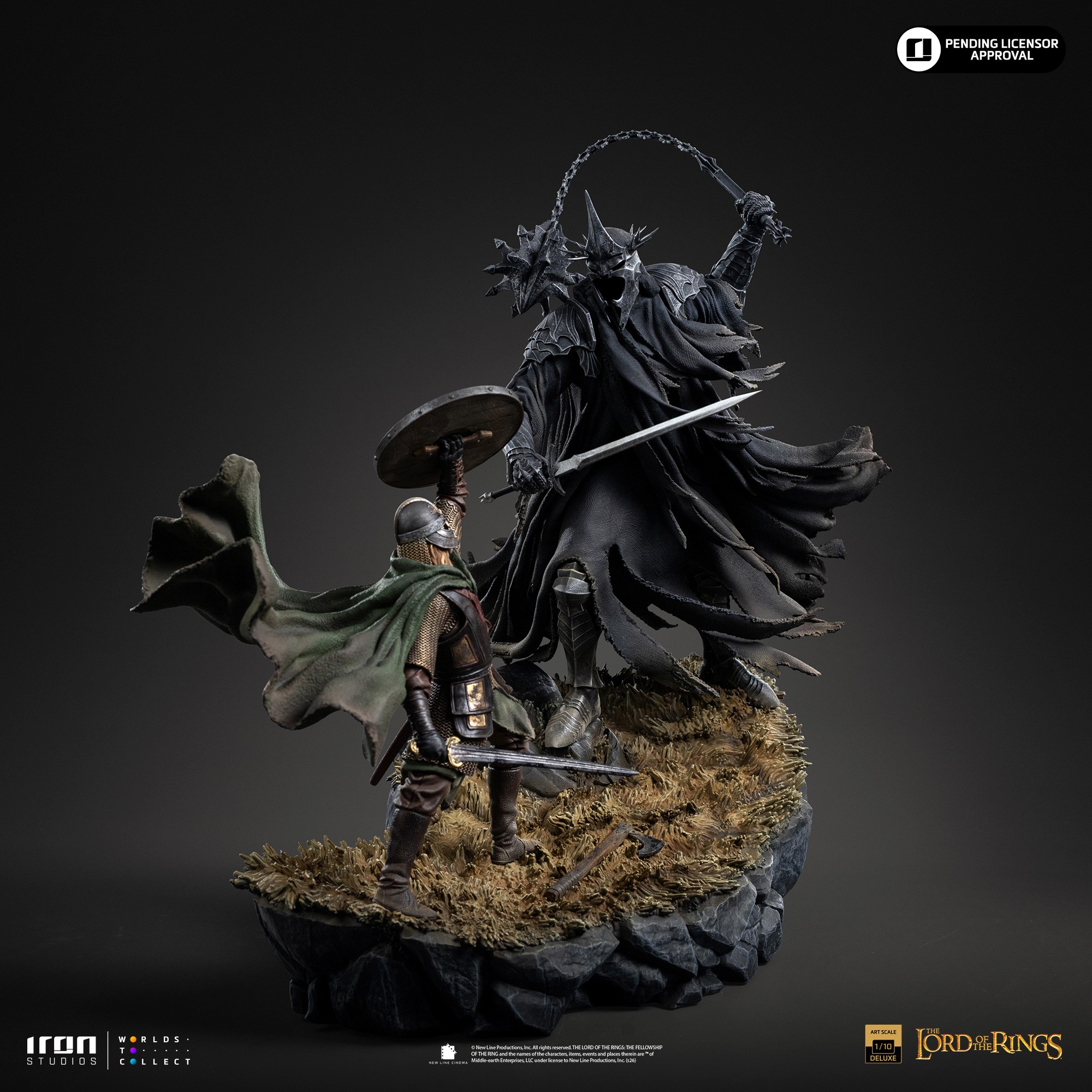 The Lord of the Rings Éowyn vs. Witch-king 1:10 Scale Statue  (Prototype Shown) View 8
