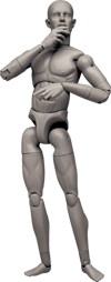 Artist Model Male View 2