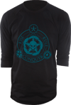 Unsettled Union Black Raglan T-Shirt- Prototype Shown