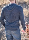 Sideshow Diamond Eco-Jersey Zip Hoodie