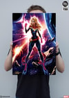 Captain Marvel HD Aluminum Metal Variant