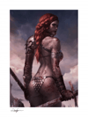 Red Sonja: Birth of the She-Devil (Post-Battle Bloody Variant) View 7