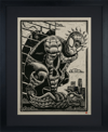 Spider-Man Linocut on Lokta Paper Exclusive Edition View 2