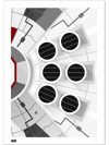 Minimalist Millennium Falcon