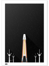 Minimalist X-Wing Fighter