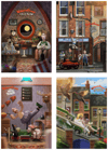 Wallace & Gromit Art Print Set