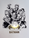 Batman™ Team Foil Letterpress Poster View 7