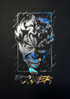 The Joker (Holographic) Foil Letterpress Poster View 7