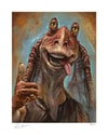 Jar Jar Binks™: Portrait of a Gungan Exclusive Edition View 5