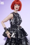 Mixed Media Fashion Doll