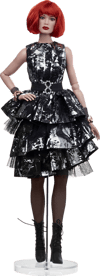 Mixed Media Fashion Doll
